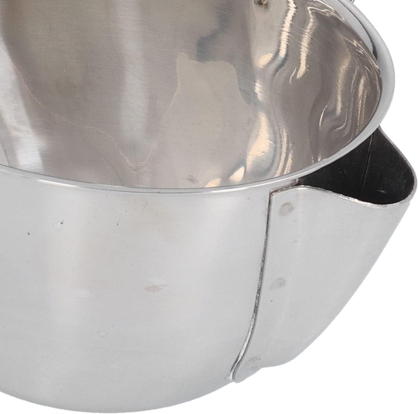 Stainless Steel Fat Separator for Gravy – 10oz Oil & Grease Separator Cup with Dual Spout, Small Soup Strainer Bowl for Broth, Kitchen Gadget for Cooking, Dishwasher Safe