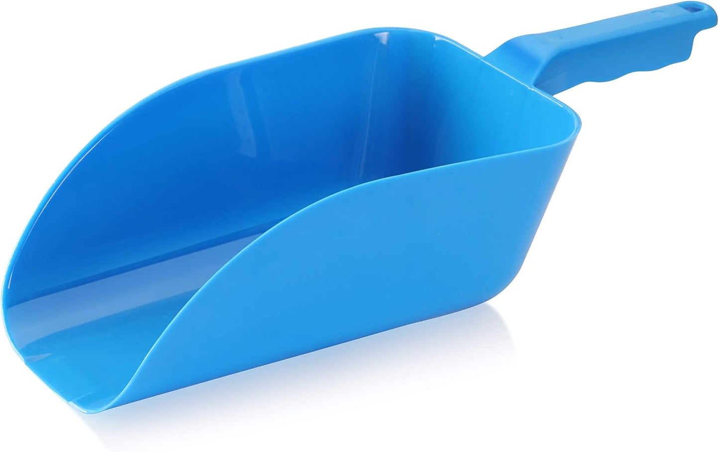 New Star Foodservice 34400 Polycarbonate Plastic Utility Ice Scoop, Clear, 12-Ounce