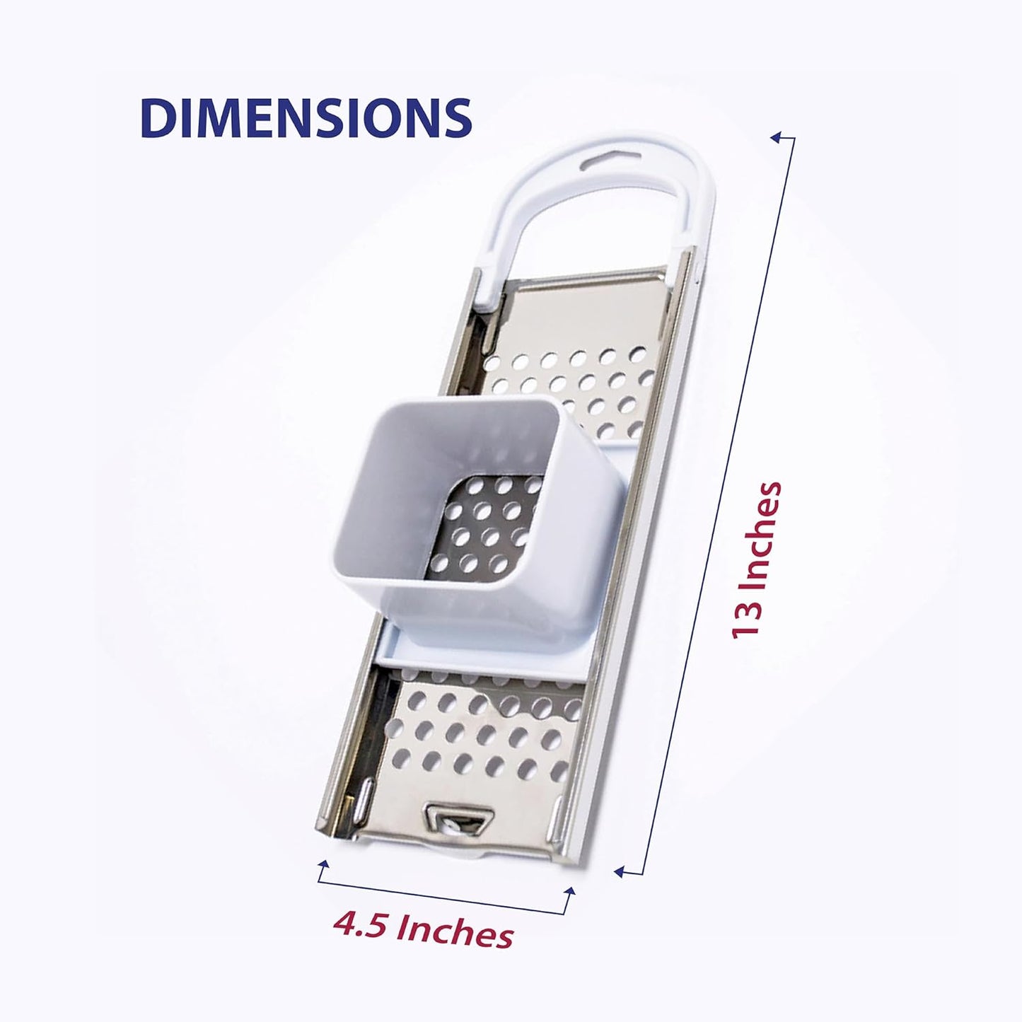 HIC Kitchen Spaetzle Noodle Dumpling Maker Lid with Scraper, Fits up to 10.5-Inch Pots
