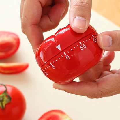 Cute Strawberry Shape 360 Degree Rotating Kitchen Cooking Timer Kitchen Craft Mechanical Wind Up 60 Minutes Timer