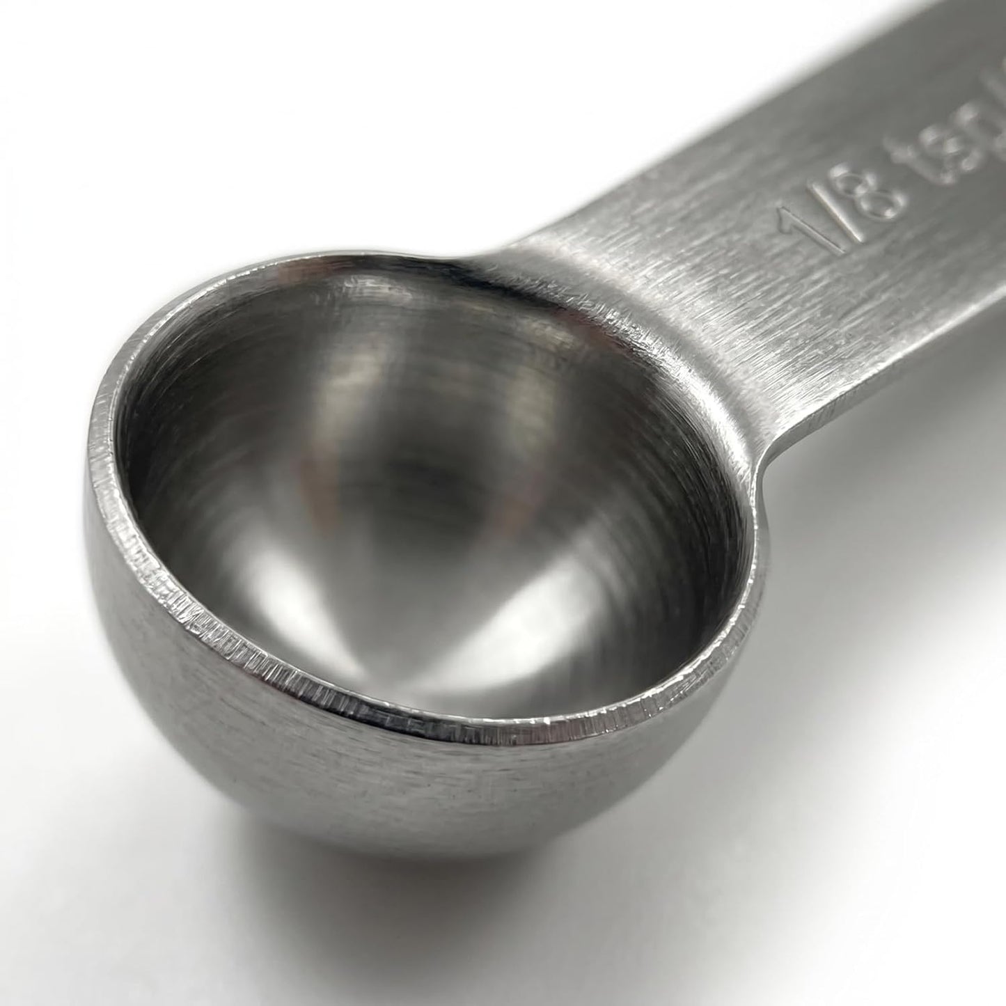 4 PCS 1/8 Teaspoon Measuring Spoon,Stainless Steel Mini Single Scoop,0.63mL Kitchen Tool for Home Cooks and Baking Kits