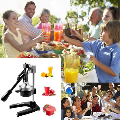 ROVSUN Commercial Grade Citrus Juicer Hand Press Manual Fruit Juicer Juice Squeezer Citrus Orange Lemon Pomegranate (White)