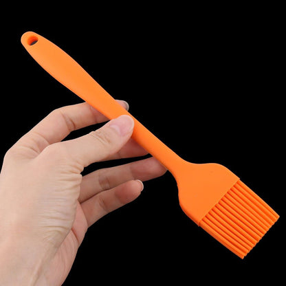 uxcell Silicone Family Bakery Cookie Cake Baking Tool Cream Butter Pastry Brush Pink
