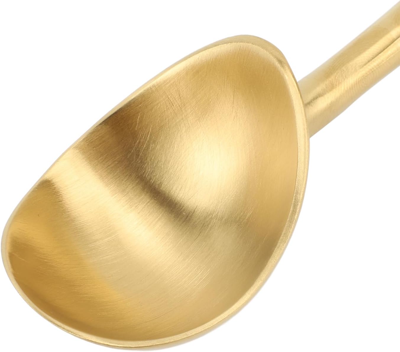 Yunseity Ice Cream Scoop, Melon Baller, Easy Demoulding Made of 304 Stainless Steel for The Kitchen (Gold)