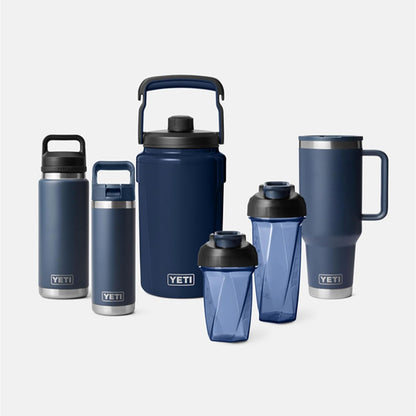 YETI Yonder Helimix Vortex Blender Shaker Bottle Holds up to 20oz | No Blending Ball or Whisk | USA Made | Portable Pre Workout Whey Protein Drink Shaker Cup | Dishwasher Safe, Clear