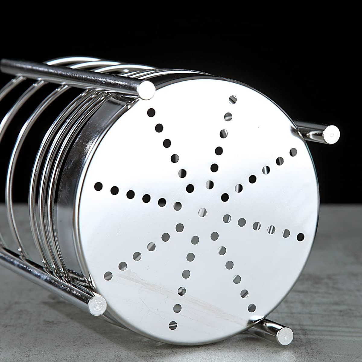 Berglander Skimmer, Non-stick Silicone Strainer, Kitchen Cooking Skimmers For Non-Stick Cookware, Dishwasher Safe, Easy to Clean