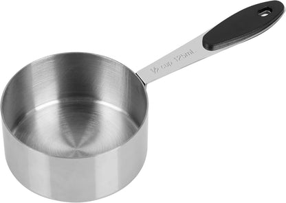 DOTINGHUX 1/3 Cup Magnetic Grips Stainless Steel Measuring Cup -1PCS