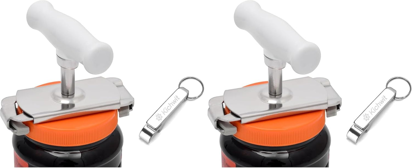 Kichwit Jar Opener for Weak Hands, Jar Bottle Opener for Seniors with Arthritis