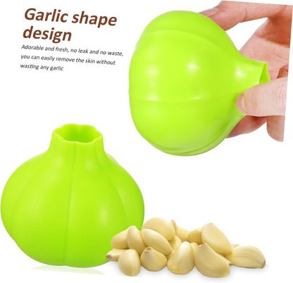 UKCOCO Silicone Garlic Peeler Tube Skin Remover Tool for Easy Garlic Clove Peeling Non Slip Roller for Kitchen Use Saving and Safe Food Grade Silicone