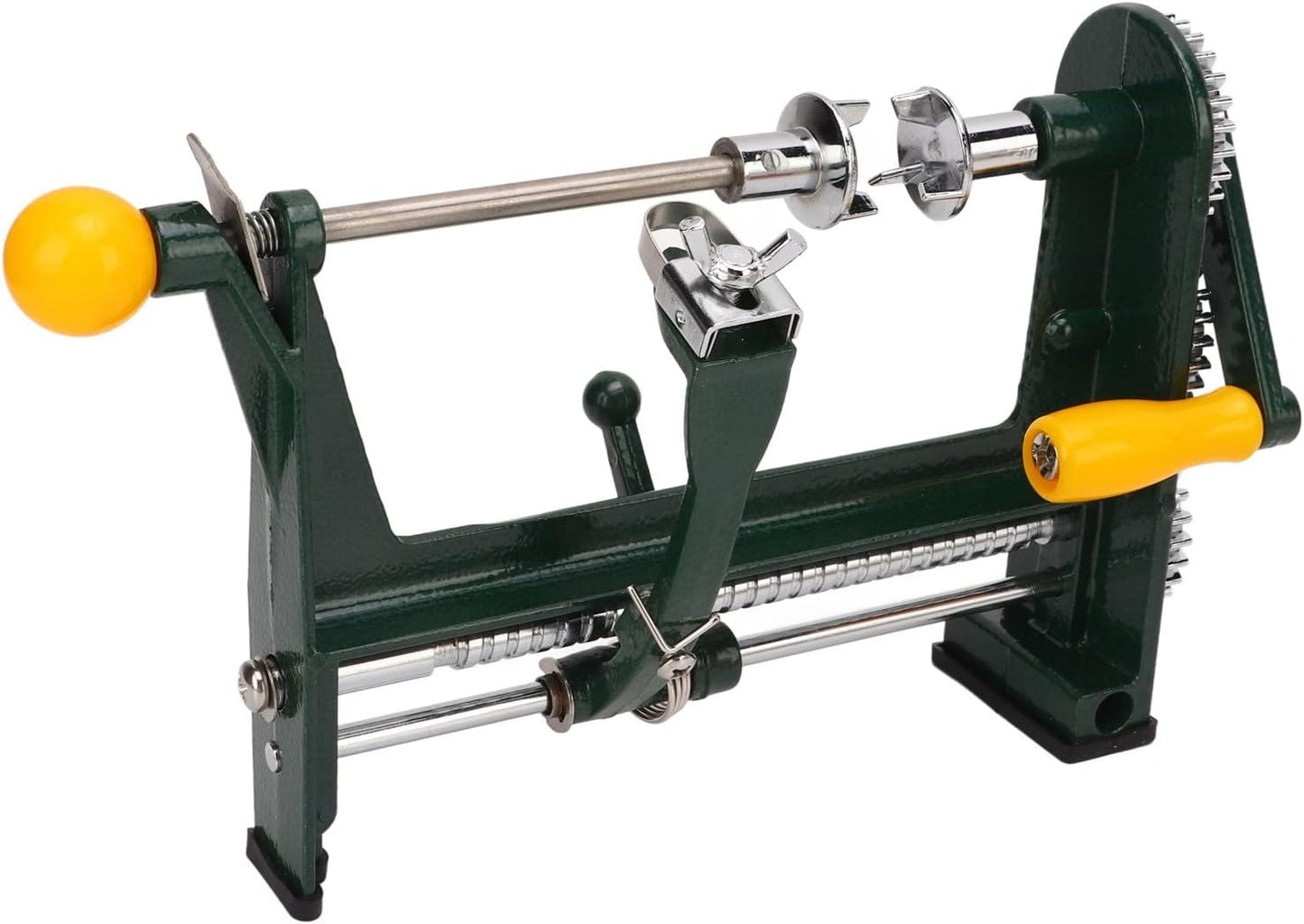 Peeler Corer, Peeler Slicer Corer with Stainless Steel Blades and Powerful Suction Base Fruit Peeler for Orange Lemon Vegetables