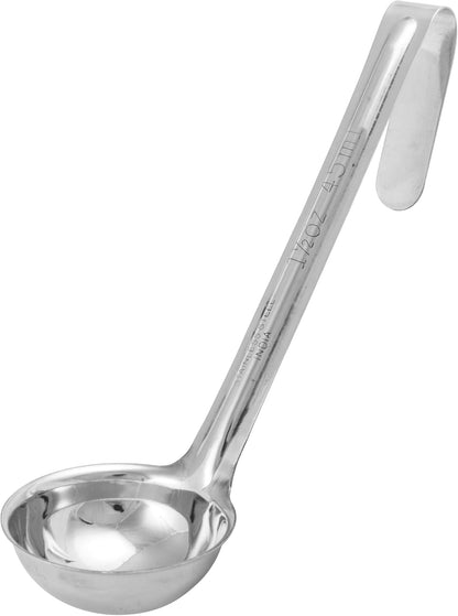 Winco Stainless Steel Ladle, 8-Ounce