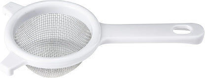 Chef Craft Classic Stainless Steel Mesh Strainer, 6 inch, White