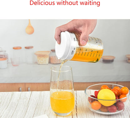 Plastic Measuring Cup With Splashproof Lid V-shaped Spout Mixing Pitcher Kitchen Baking Measuring Tool Easy To Pour Mixing Baking Utensil With Spout Lid Measures Lines