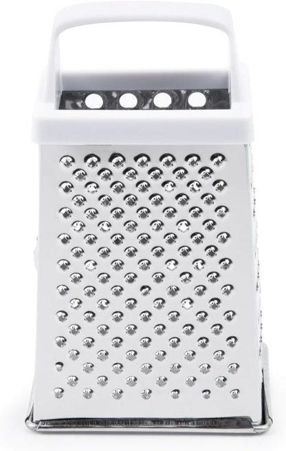 Fox Run 4-Sided Grater, Stainless Steel, 8-Inch