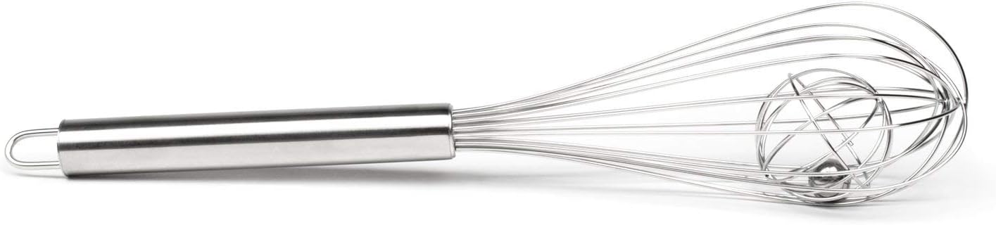 Fox Run Mini Whisks, Chrome Plated, Set of 4, Metallic, 8 x 2 x 1.75 inches