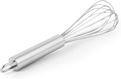 Fox Run Mini Whisks, Chrome Plated, Set of 4, Metallic, 8 x 2 x 1.75 inches