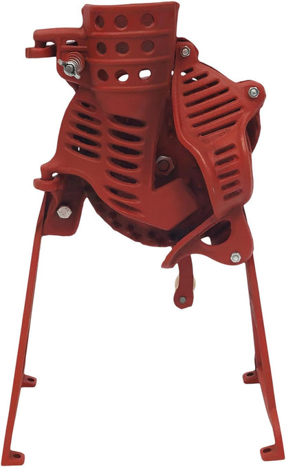 Corn Sheller Hand Crank, Cast Iron Corn Cob Thresher with Stand, Manual Quick Corn Cob Stripper Tool for Home Use, Heavy Duty Corn Cob Stripper for Small Farm and Household Usage