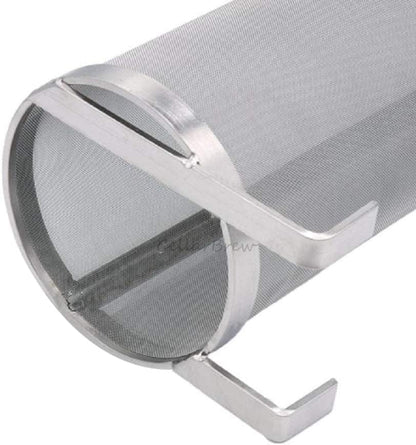 300 Micron 6"x14" Spider Strainer Mesh Hops for Home Beer Brewing Filter Kettle