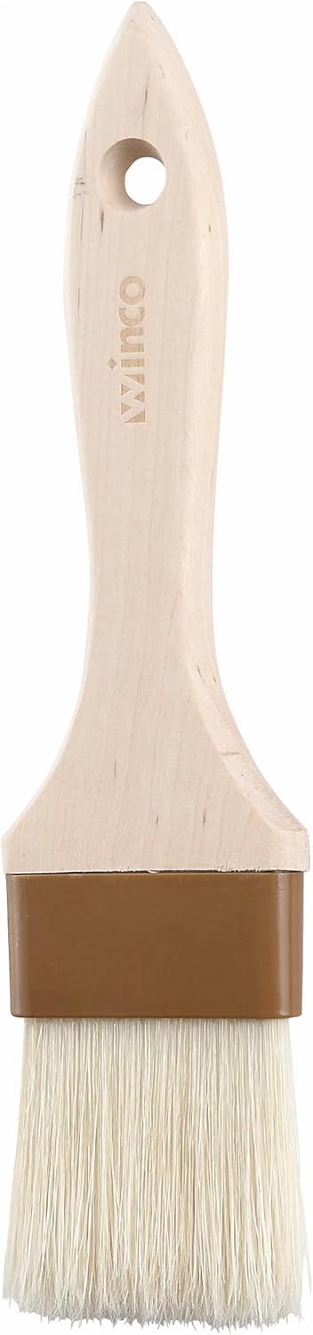 Winco Heavy-Duty Boar Bristle Basting Brush, 3"