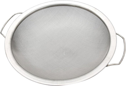 Stainless Steel 60-Mesh Fine Mesh Strainer, Double-Ear Filter Paint, 50-Gallon Paint Sieve, Suitable for Various Liquids, Honey, Small Particle Filter Sifter Strainer (3 of Pack)