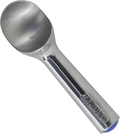 Zeroll 1012 Original Ice Cream Unique Liquid Filled Heat Conductive Handle Simple One Piece Aluminum Design Easy Release 24 Scoops per Gallon Made in USA, 3-Ounce, Silver