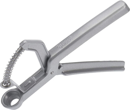 Westmark Olive Pitter – Heavy-Duty Cast Aluminum Pit Remover with Spring – Handheld Corer and Cherry Pitter Tool for Stuffed Fruits, Martinis, Salads, Kitchen Prep