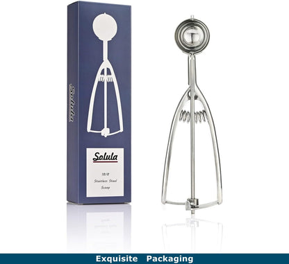 Professional 18/8 Stainless Steel Medium Cookie Scoop, Size 40