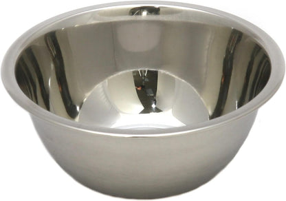 Chef Craft Brushed Mixing Bowl, 8-Quart, Stainless Steel
