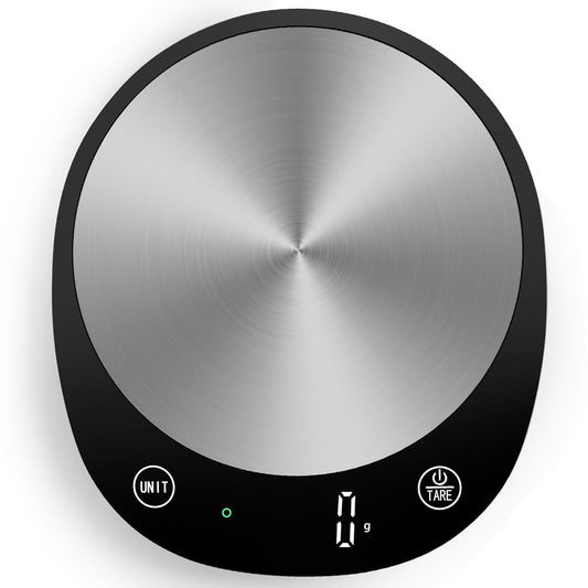 Homebuds 22lb/10kg Food Scale, Precision 0.1oz/1g by Our Professional Scale Factory Since 2001, Kitchen Scales Digital Weight Grams and Ounces for Cooking and Baking, LED, 3*AAA Batteries, Blue