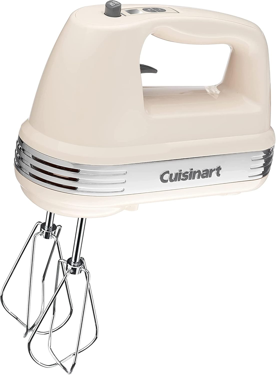 Cuisinart Power Advantage Plus 9-Speed Hand Mixer, 220W Motor, Electric Mixer with Dishwasher-Safe Beaters, Storage Case, HM-90BCS, Brushed Chrome