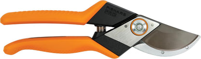 Fiskars PowerGear2 Pruning Shears, Patented Gear Technology & Cam Mechanism Multiplies Leverage, Hardened Steel Bypass Blade, Contoured Rolling Handle Reduces Hand Fatigue, 3/4" Cut Capacity