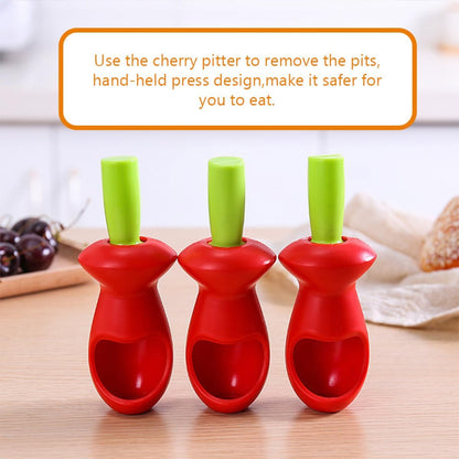 Yardwe Cherry Pitter Core Remover Fruit Corer Tool Stainless Steel Cherry Pitter for Home Kitchen Use Compact Daily Olive and Red Date Corer