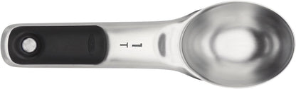 OXO Good Grips 4 Piece Stainless Steel Measuring Spoons with Magnetic Snaps