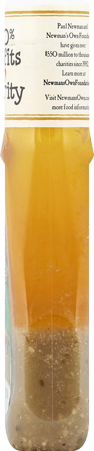 Newman's Own Salad Dressing, Caesar, 16-Ounce Bottles (Pack of 6)