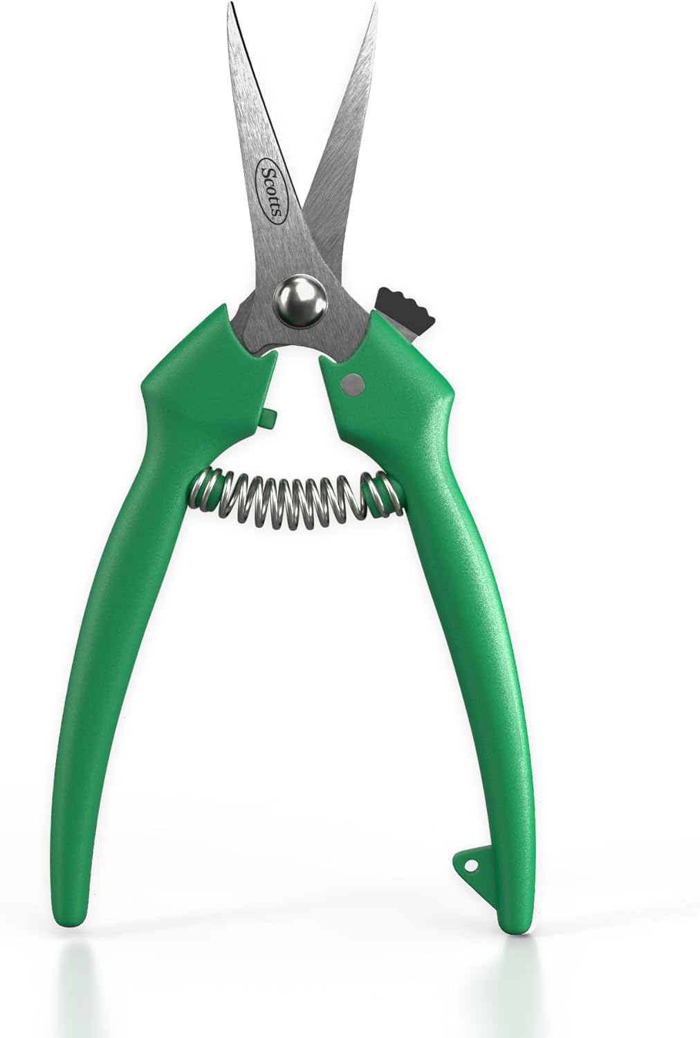 Scotts 8 in. All-Purpose Steel Garden Utility Shears with Serrated Blades – Comfort Grip Yard and Garden Scissors for Pruning Plants, Flowers, and Herbs