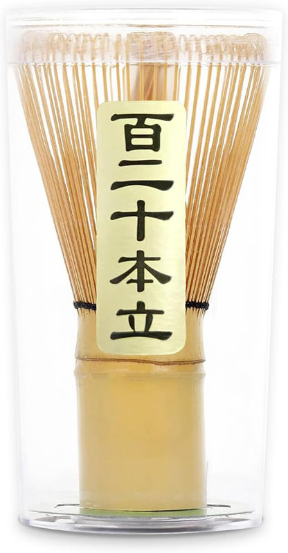 Matcha Whisk Set, Matcha Set, 6 Pieces, with Bamboo Whisk, Ceramic Bowl & Sifter Complete Matcha kit Tea Includes Scoop & Spout Bowl, Traditional Japanese Tea Accessories for Home (set of 6)