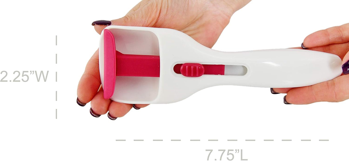 HOME-X Mess-Free Cupcake Scoop, Cake Batter Dispenser, Handy Kitchen Gadgets, Bakeware