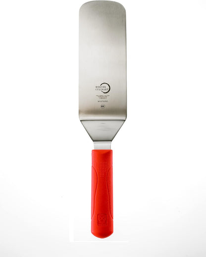 Mercer Culinary Millennia Bench Scraper, 5 7/8 Inch X 3 1/2 Inch Blade, Black Handle
