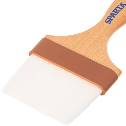 SPARTA 4039800 Nylon Wide Brush, Flat With Nylon Bristles, 3 Inches, Tan
