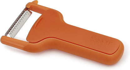 Joseph Joseph Multi-Peel Y-shaped Peeler Easy Grip Handles Stainless Steel Blade for Kitchen Vegetable Fruit, Light Green
