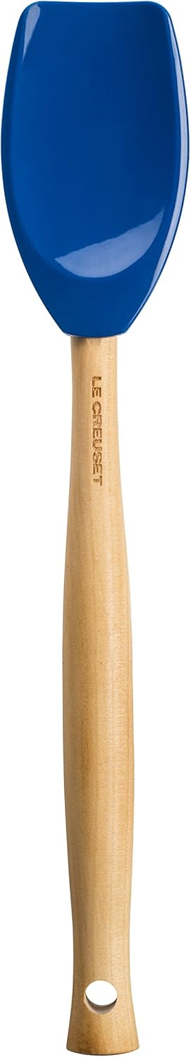 Le Creuset Silicone Craft Series Medium Spatula, 11 1/8" x 2 1/4", Cerise
