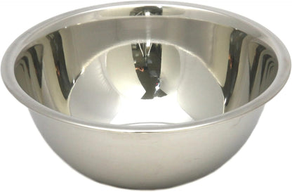 Chef Craft Brushed Mixing Bowl, 8-Quart, Stainless Steel