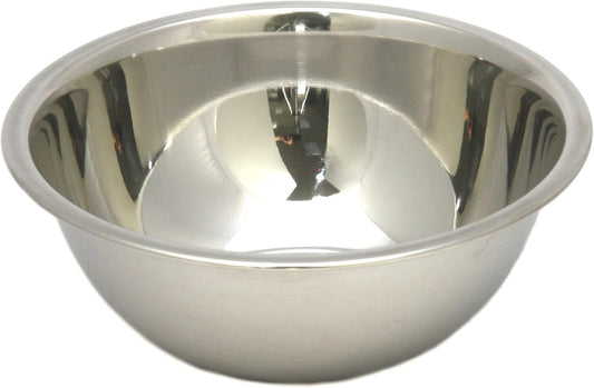 Chef Craft Brushed Mixing Bowl, 8-Quart, Stainless Steel