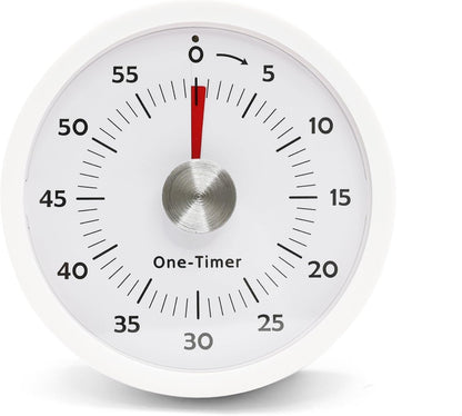 Visual Timer,Kitchen Timer for Cooking with Alarm & Silent Operation,60-Minute Countdown,Magnetic Base,Multi Functional Buttons,High Definition DigitalTimers for Kitchen/Study/Gym/Work