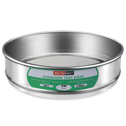 Xin Tester 325 mesh Standard Mesh Lab Sieves Laboratory Sample Test Analysis Sieve Dia 7.88 Inches