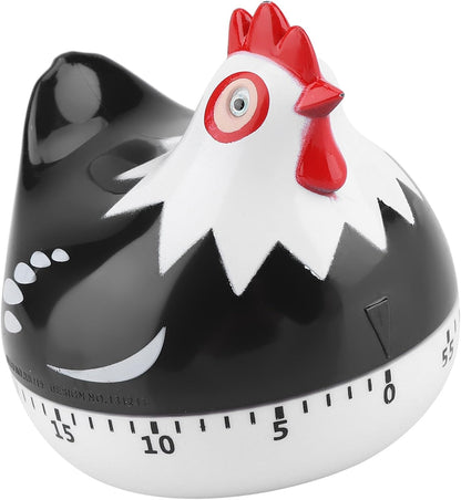 Chicken Pattern Timer, Chicken Pattern Countdown Kitchen Timer Reminder, Cute Kitchen Time for Cooking Baking