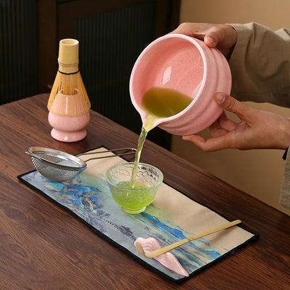 7matcha whisk set, Matcha Whisk Set 1 Matcha Whisk, Pink matcha Set matcha kit