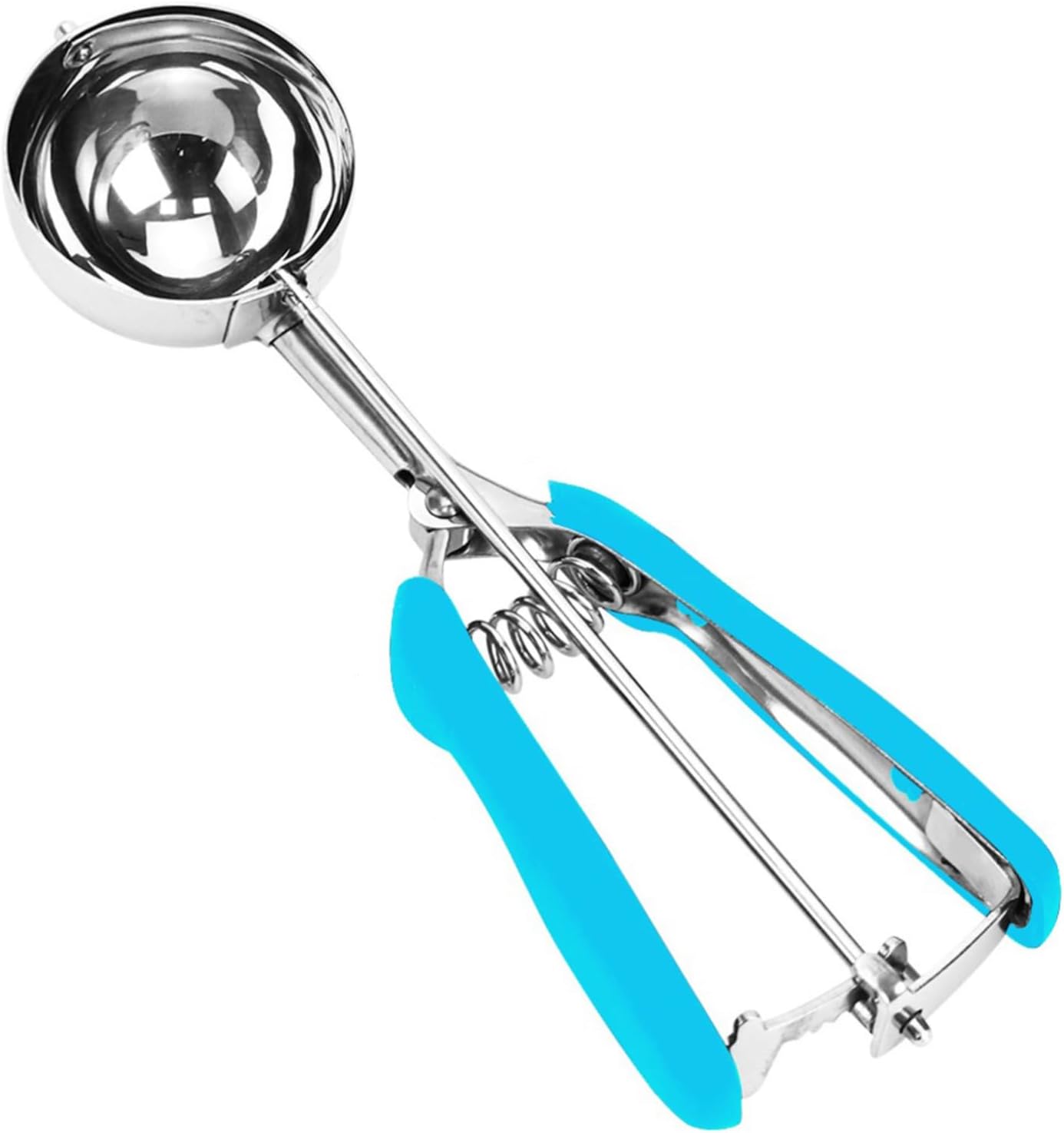 Cookie Scoop, Ice Cream Scoop, 1Tbsp/15 ml/0.5oz Cookie Scoops for Baking, 18/8 Stainless Steel Cookie Scooper for Baking, Ice Cream Scooper with Trigger Release, Cookie Dough Scoop with Non-slip Grip