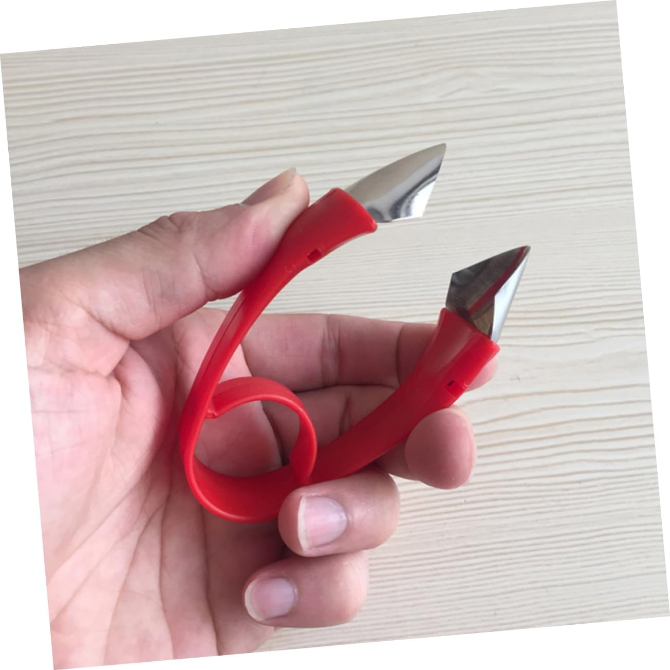 Cabilock Inspired Strawberry Huller Slicer Pitter Stem Remover Essential Kitchen Accessory