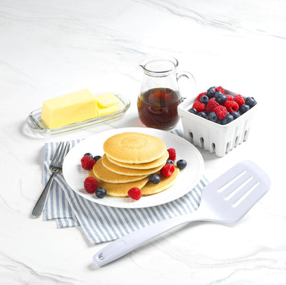 Good Cook Classic 12-inch White Melamine Pasta Server